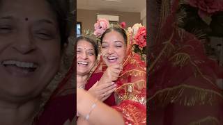 Shaadi ko 32 YEARS ho gaye 😨🥺recreating Mums wedding look😱grwm dulhan wedding [upl. by Senhauser]