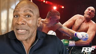 EVANDER HOLYFIELD EXPLAINS WHY TYSON FURY LOST TO OLEKSANDR USYK BREAKS DOWN FIGHT [upl. by Amhsirak]