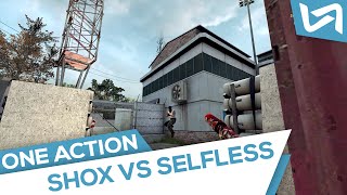 shox vs Selfless ELEAGUE Season 1 [upl. by Larred299]