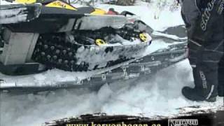 Karyon Bogan snowmobiles and ATV sleigh toboggan full length video [upl. by Platus]