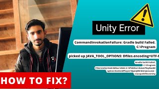 Gradle Build Failed  Unity game development Trending Solution 2023 [upl. by Wescott833]