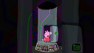 Peppa wakes up in a UFO  PEPPA EXE Tales Peppa Pig Horror animation [upl. by Rednael]