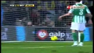 Barcelona 50 Real Betis Goals amp Highlights HD 12012011 [upl. by Norvan727]