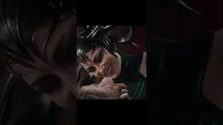 WHAT WERE YOU GOD OF AGAIN   EPIC FIGHT HELA VS THOR thorragnarok viralshorts marvel mcu [upl. by Sardse365]