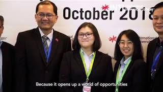 Student Spotlight  INTI Industry Partners Appreciation Dinner 2018 Cheok Ju Kheng [upl. by Namdor]