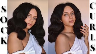 How To Do Sock Curls  Recreating My Anniversary Look amp Outfit  Type 4 Natural Hairstyles [upl. by Britney]