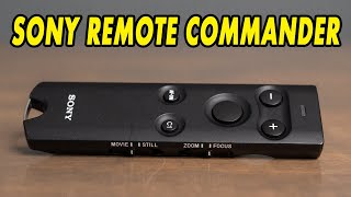 Sony Remote Commander RMT P1BT Review [upl. by Ainit888]