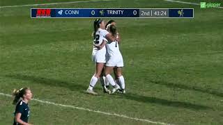 Trinity Womens Soccer vs Connecticut College [upl. by Cecily878]