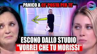 Cè Posta per te Luana sconvolge lo studio quotvorrei che tu morissi farò i santiniquot [upl. by Yrellam]