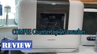 COMFEE Countertop Dishwasher Review [upl. by Obala282]