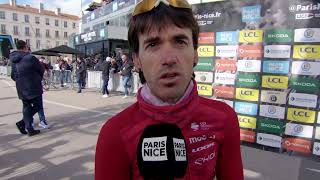 Ion Izagirre  Interview at the start  Stage 4  ParisNice 2024 [upl. by Eglantine]