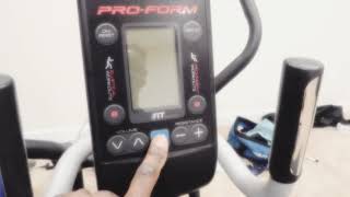 PROFORM Hybrid Trainer HOW to TURN ON PROFORM machine through TJSASSEMBLYSERVICESCOM [upl. by Grayce]