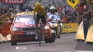 ▶ Attaque surhumaine de Chris Froome dans le Mont Ventoux  YouTube 360pwebm [upl. by Ilowell]