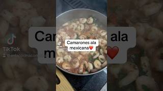 Camarones ala mexicana ❤️🍤 youtubeshorts comidasmexicanas camaronesmexicanos mexicanfood [upl. by Lumpkin]