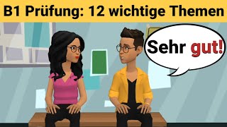 Mündliche Prüfung deutsch B1  Gemeinsam etwas planenDialog  12 wichtige Themen  sprechen Teil 3 [upl. by Ilahtan]