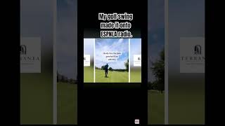 My golf swing made it onto ESPN LA radio Great moment shorts golf golfswing subscribe [upl. by Ateekal]