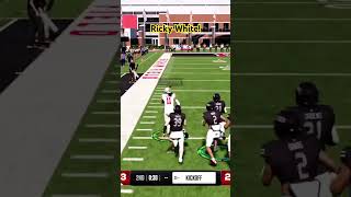 Kick return king Ricky White Ultimate Teamncaa25 kanyewest ohiostatefootball [upl. by Ytoc]