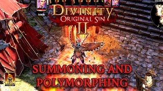 Divinity Original Sin 2  Summoning and Polymorphing Trailer [upl. by Merrile626]