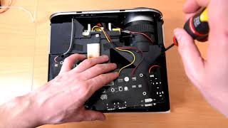 TUTO  Réduire le bruit dun vidéoprojecteur GP90  GP100  Cleaning Fan [upl. by Ribal]