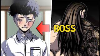 Nerd to Gangster Boss OvernightFrom Bullied Kid to Underworld KingManhwa Recap [upl. by Binetta]