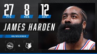 James Harden puts on a SHOW in 76ers debut 🍿 [upl. by Hadeehuat]