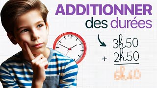 Comment ADDITIONNER des DURÉES CM1CM26e ➕ [upl. by Aidnama348]