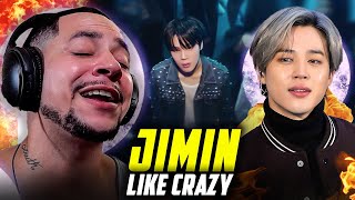 I GUESS THE SECRETS OUT NOW Jimin  Like Crazy LIVE REACTION [upl. by Zielsdorf]