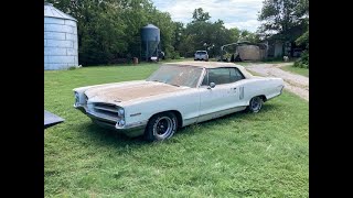 Barn Find 1966 Pontiac 22 Convertible Gets 421 Engine [upl. by Yelbmik]