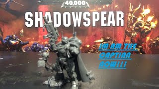 Building the Space Marine Captain in Phobos Armor from Shadowspear [upl. by Dagny]