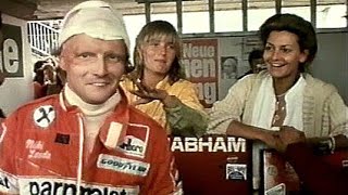 Videofragmente F1 Zeltweg 1978 Ronnie Peterson Colin Chapman Marlene amp Niki Lauda Bernie Ecclestone [upl. by Platas]