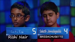 Final moments of the 2016 National Geographic Bee [upl. by Kries]