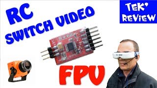 SWITCH VIDEO RC 3 CAMERA FPV  REVIEW TUTO DEMONSTRATION [upl. by Nnylahs]