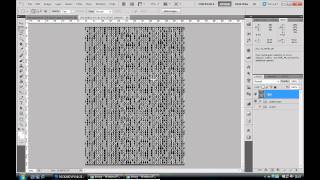 Binary text face effect part II  photoshop [upl. by Selina466]