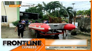 Cagayan naghahanda na sa Typhoon MarcePH  Frontline Express [upl. by Hanikahs]