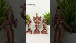 Sridevi Bhoodevi Sameta Balaji set Made of copper by prudwicom  god idols  copper idols  statues [upl. by Nomsed]