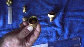 Q WASHERS HOZELOCK GARDENA WATER FITTING HOSE QUICK RELEASE COUPLING COUPLINGS [upl. by Eizzil965]