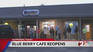 Blue Berry Cafe reopens in new Bellbrook location [upl. by Maiah]