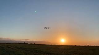 Skyfront Perimeter 8L Hybrid Octocopter  Sunset in California [upl. by Millda]