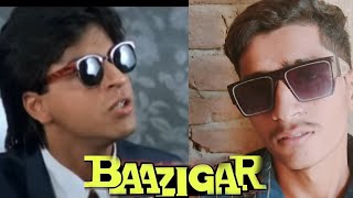 Baazigar 1993 Shahrukh Khan Dailogue Kajol  Baazigar Movie Best Scene Baazigar Movie Spoof [upl. by Aura]