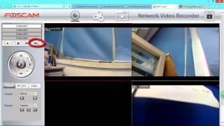 Foscam NVR Tutorial How to manual record on NVR on website [upl. by Zobias914]