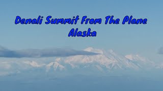 Experience The Stunning Denali Summit In Alaska From Above [upl. by Pogue]