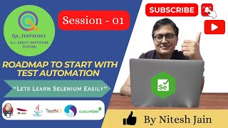 Session1Roadmap To Start With Test Automation [upl. by Smart]