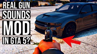 MOST REALISTIC GUN SOUNDS MOD IN GTA 5  How to install the Realistic Weapons Sounds Mod in GTA 5 [upl. by Pan]