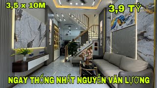 Bán nhà gò vấp 2175 trục đường thống nhất gần với lotemax nguyễn văn lượng giá rẻ nhà dưới 4 tỷ [upl. by Krahmer164]