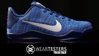 WearTesters Trash Talk  Nike Kobe XI 11 Initial Thoughts [upl. by Leonore]