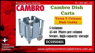 Cambro  Dish Carts [upl. by Suoiradal]