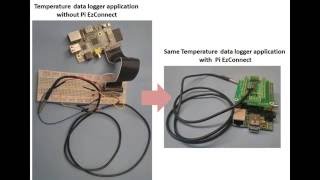 Example connections using Pi16ADC and PiEzConnect [upl. by Essenaj]