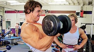 ARNOLD SCHWARZENEGGER KILLER BICEPS TRICEPS amp FOREARMS EXERCISES ARMS DAY WORKOUT ROUTINE FULL [upl. by Oelgnaed]