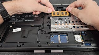 Upgrading the memory and hard drive to SSD in a HP ProBook 4540s [upl. by Ddat]