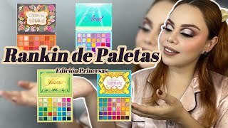 Ranking de Paletas Edición Paletas de Beauty Creations  Frida Elsa Tiana y más  Coraline Cardoza [upl. by Hoy840]